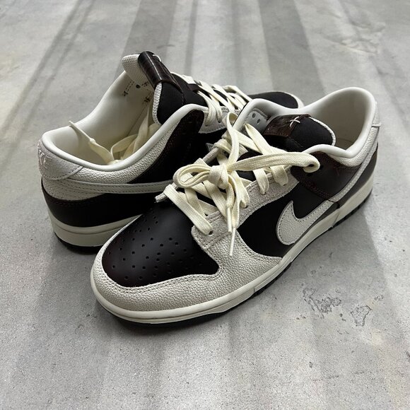 Nike Dunk Low Retro Men's Fauna Brown Soft Pearl Black IH7333 200 - New - Picture 1 of 8